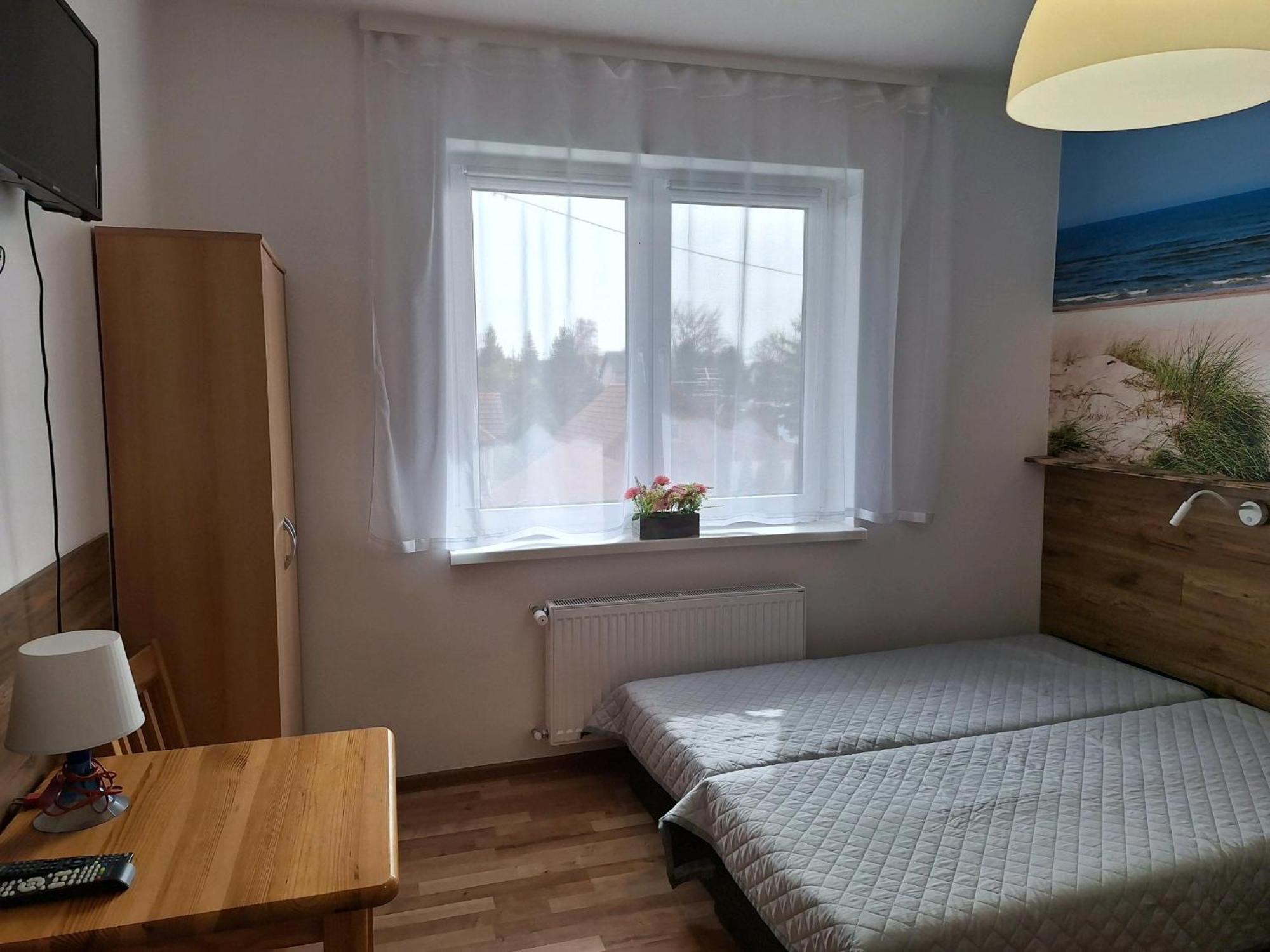 Lesne Zacisze Hotell Mikoszewo Exteriör bild