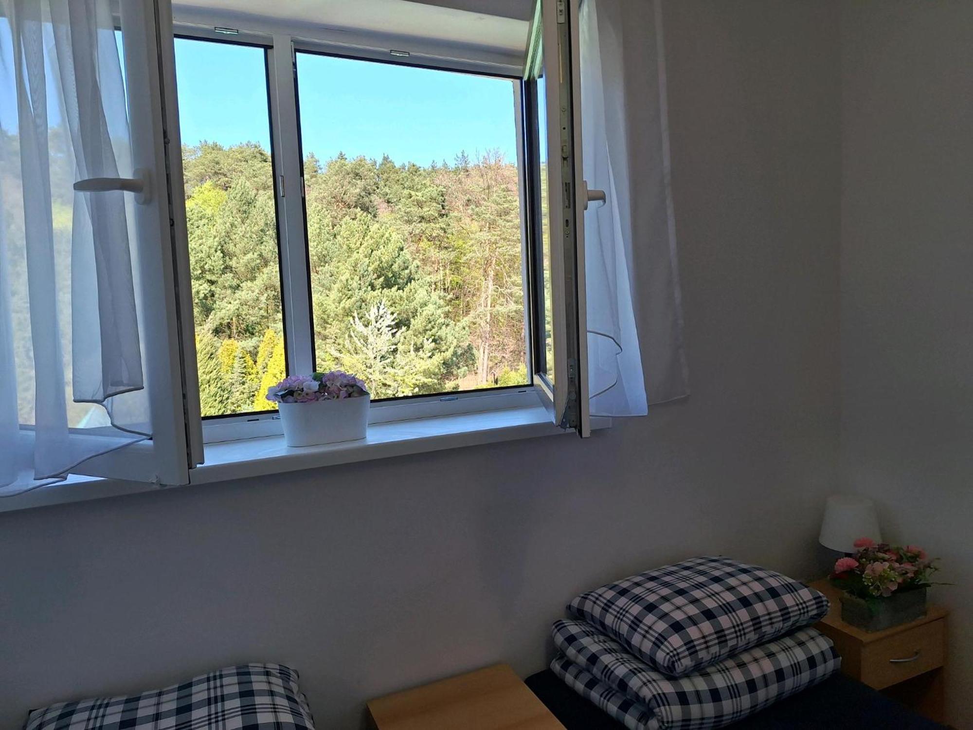 Lesne Zacisze Hotell Mikoszewo Exteriör bild