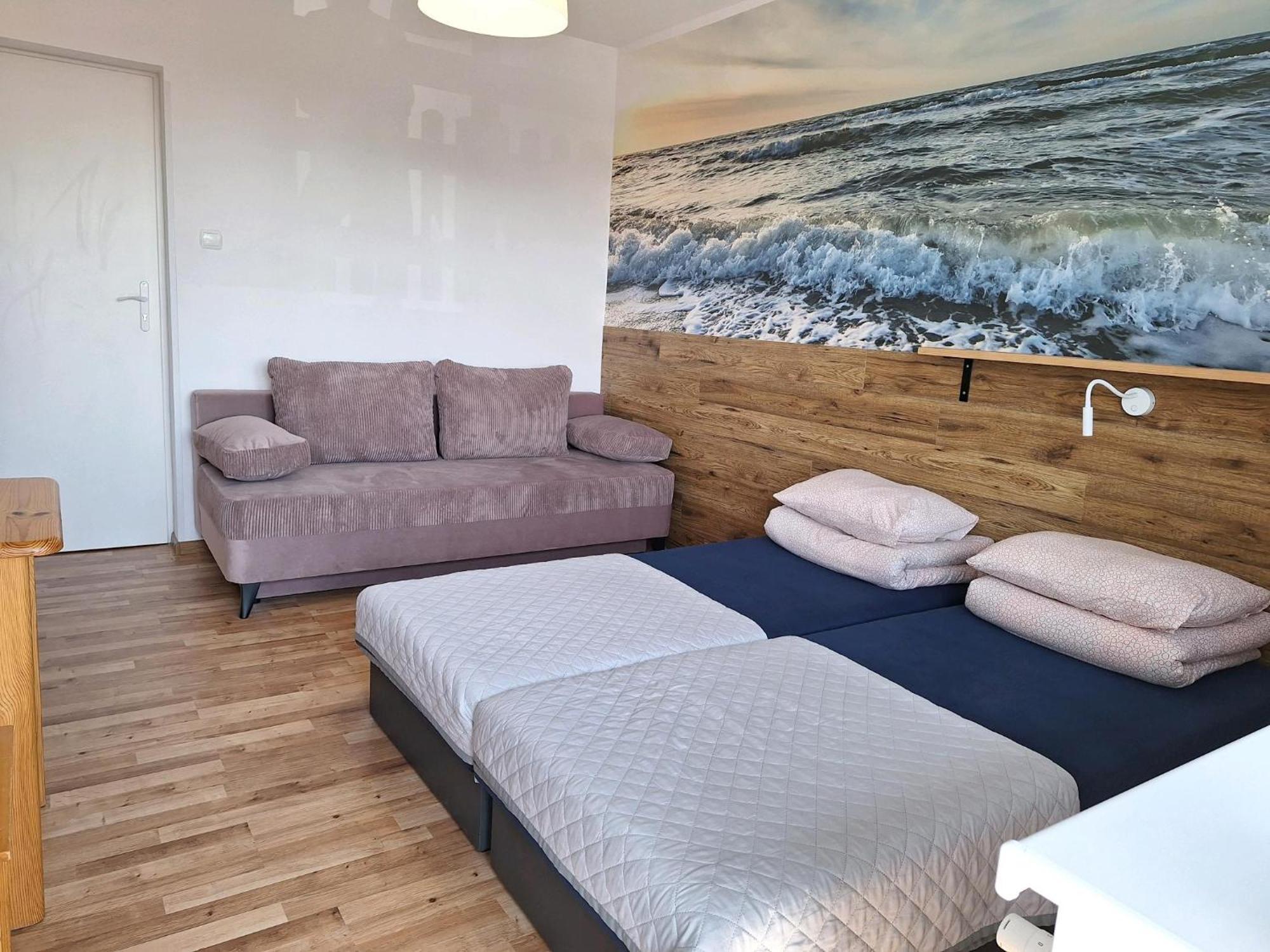 Lesne Zacisze Hotell Mikoszewo Exteriör bild