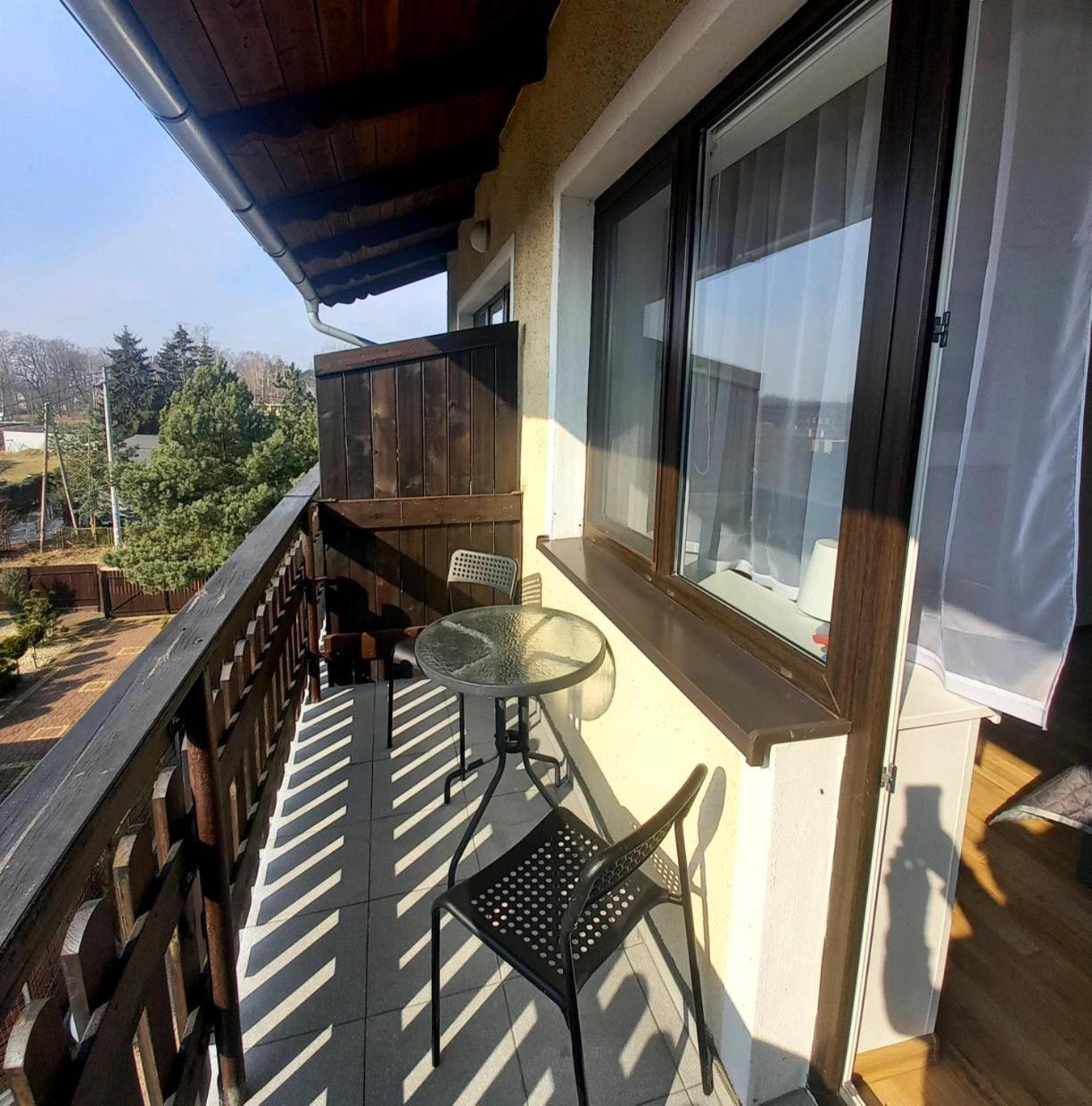 Lesne Zacisze Hotell Mikoszewo Exteriör bild