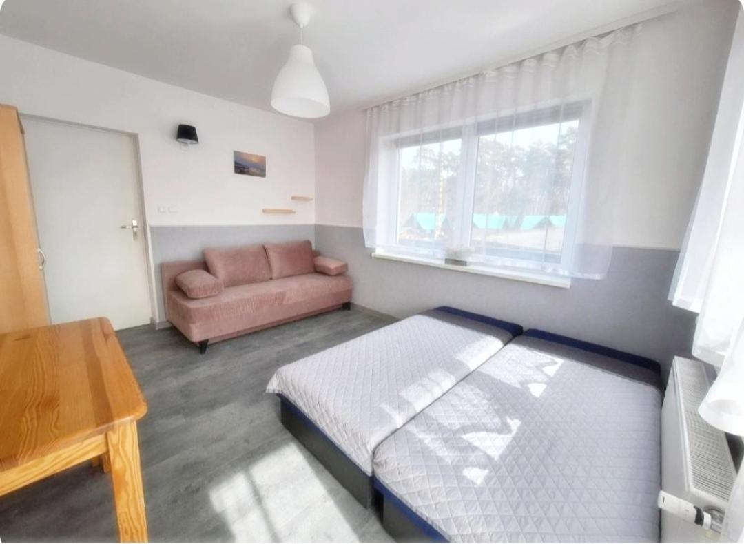 Lesne Zacisze Hotell Mikoszewo Exteriör bild