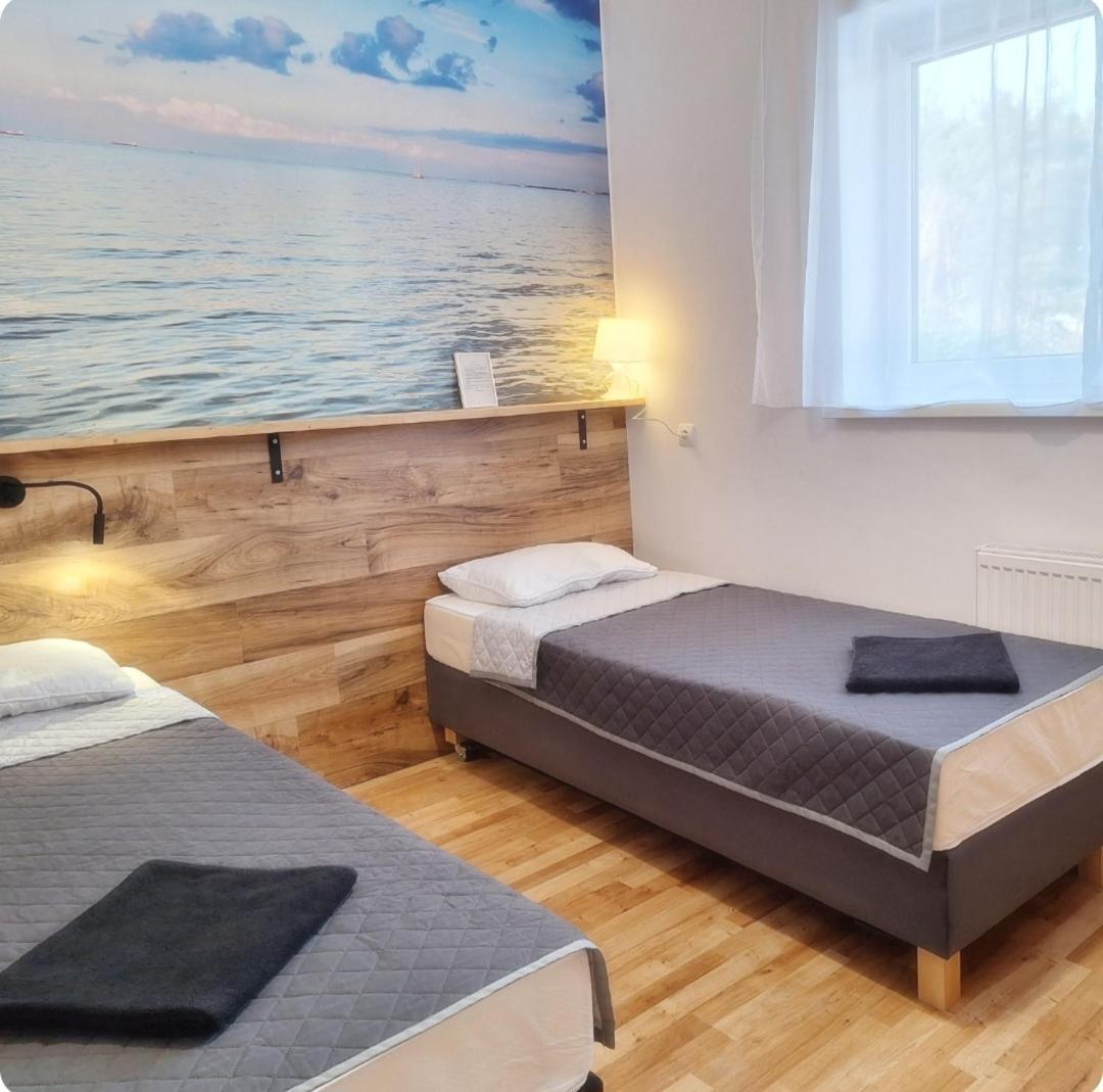 Lesne Zacisze Hotell Mikoszewo Exteriör bild